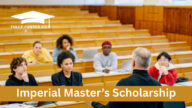 Imperial College London Master’s Scholarship