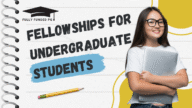 Fellowships for Undergraduate Students
